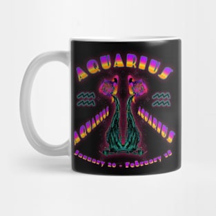 Aquarius 3a Black Mug